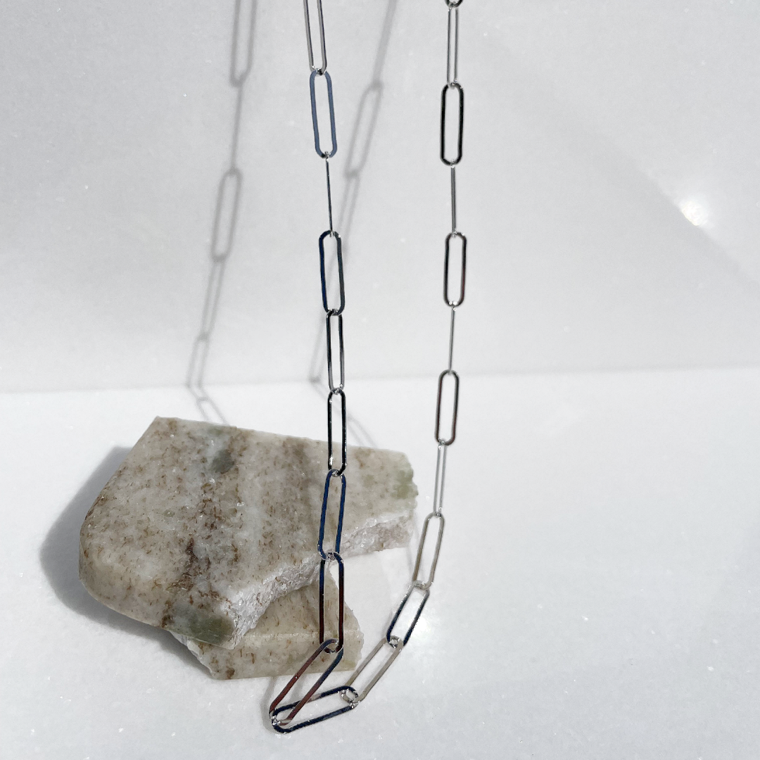 Paperclip necklace